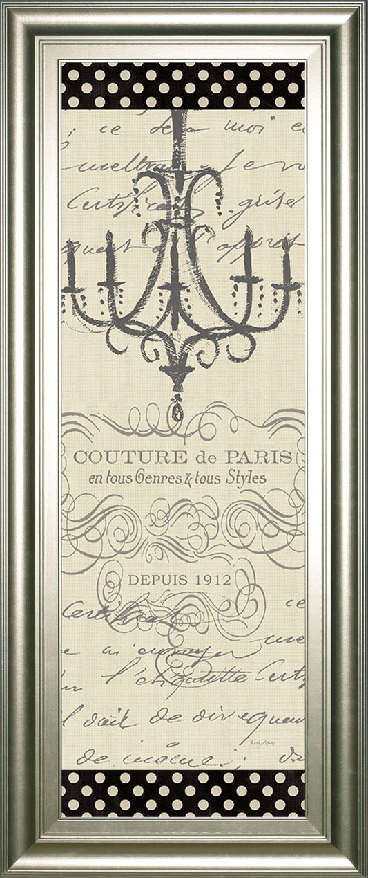French Courture Panel II By Emily Adams - Beige