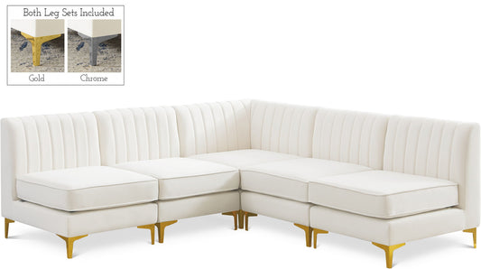 Alina - 5 Piece Armless Sectional