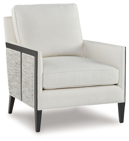 Ardenworth - Accent Chair - Black / Ivory