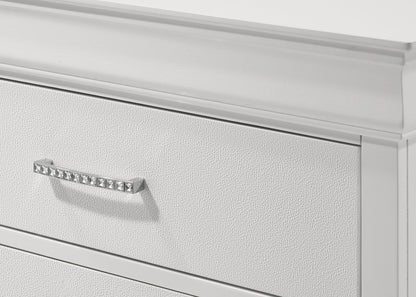 Amalia - Dresser & Mirror - White