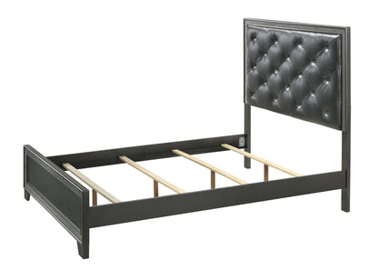 Kaia - King 5 Piece Bedroom Set - Dark Gray