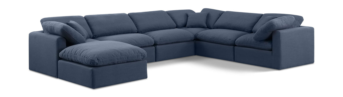 Indulge - Linen 7 Piece Modular Sectional