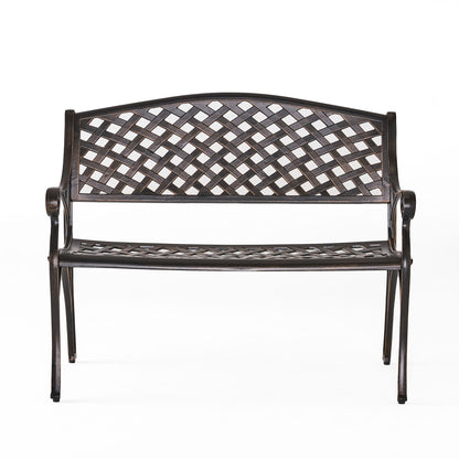 Spencer - Cast Bench - Copper