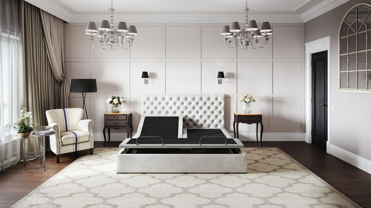 Bt3000 - Flex Head Adjustable Bed Base With Head And Foot Position Adjustment