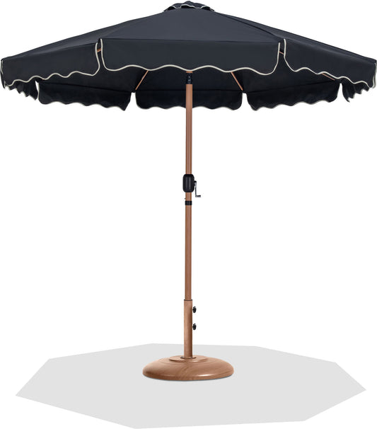 Amalfi - Patio Umbrella - Light Brown Base / Light Brown Pole