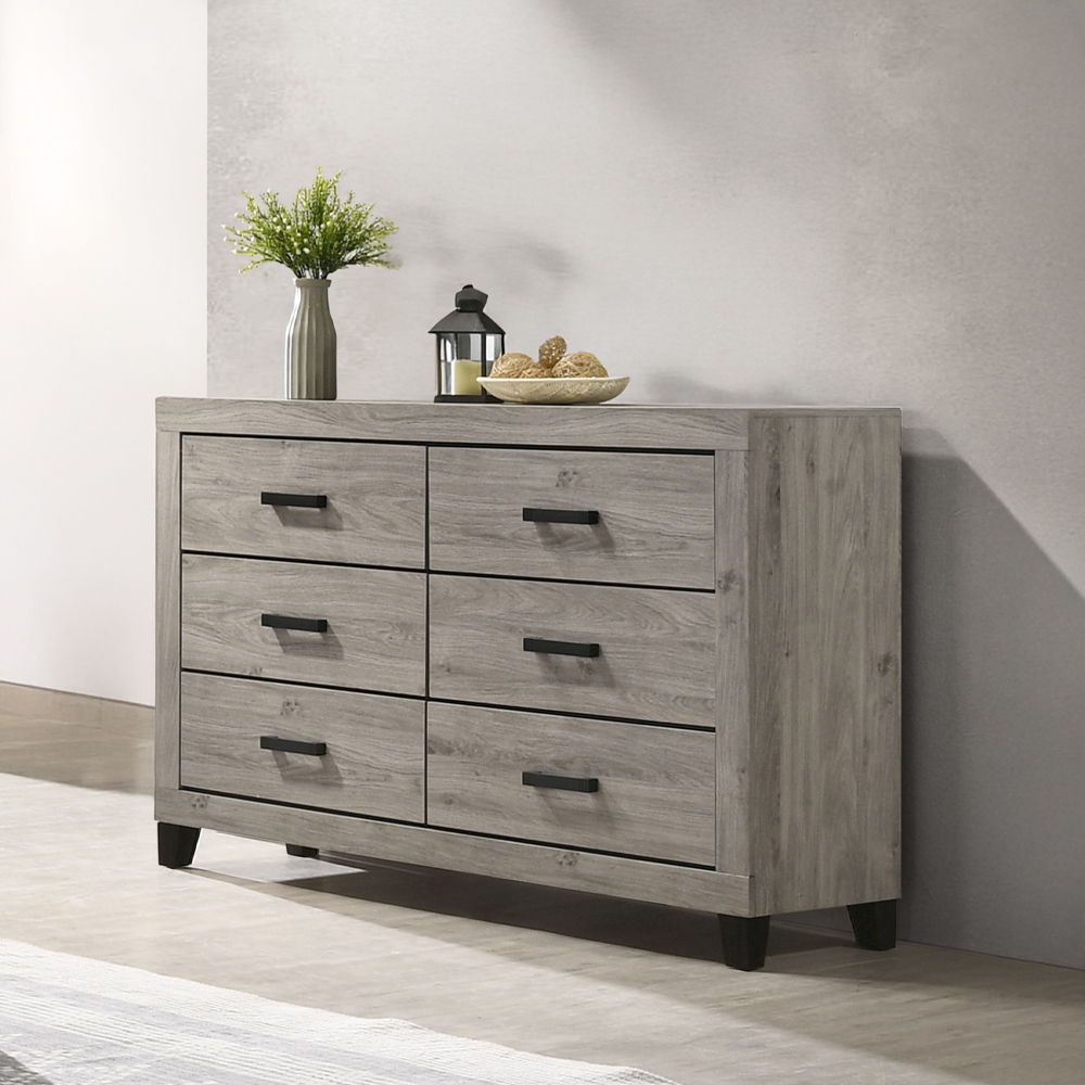 Mari - Dresser - Light Gray Finish