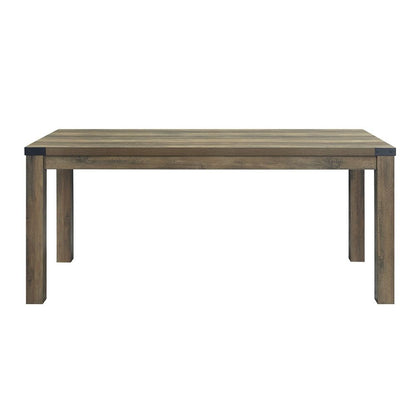 Abiram - Dining Table - Rustic Oak