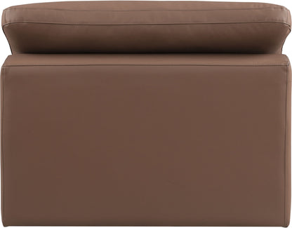 Comfy - Faux Leather Armless Chair