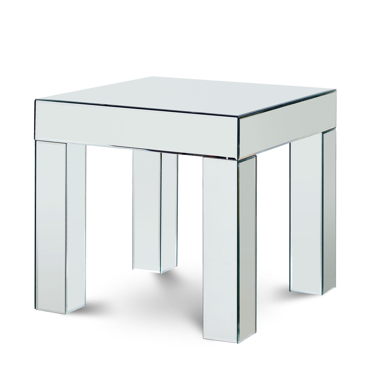 Lainy - End Table - Pearl Silver