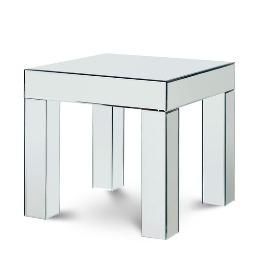 Lainy - End Table - Pearl Silver