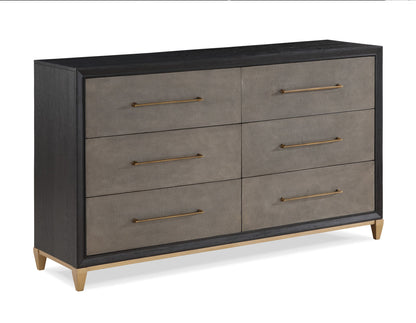 Payson - Queen 4 Piece Bedroom Set - Black / Gray
