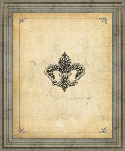 Ornate Crest - 28" x 34" Framed Wall Art