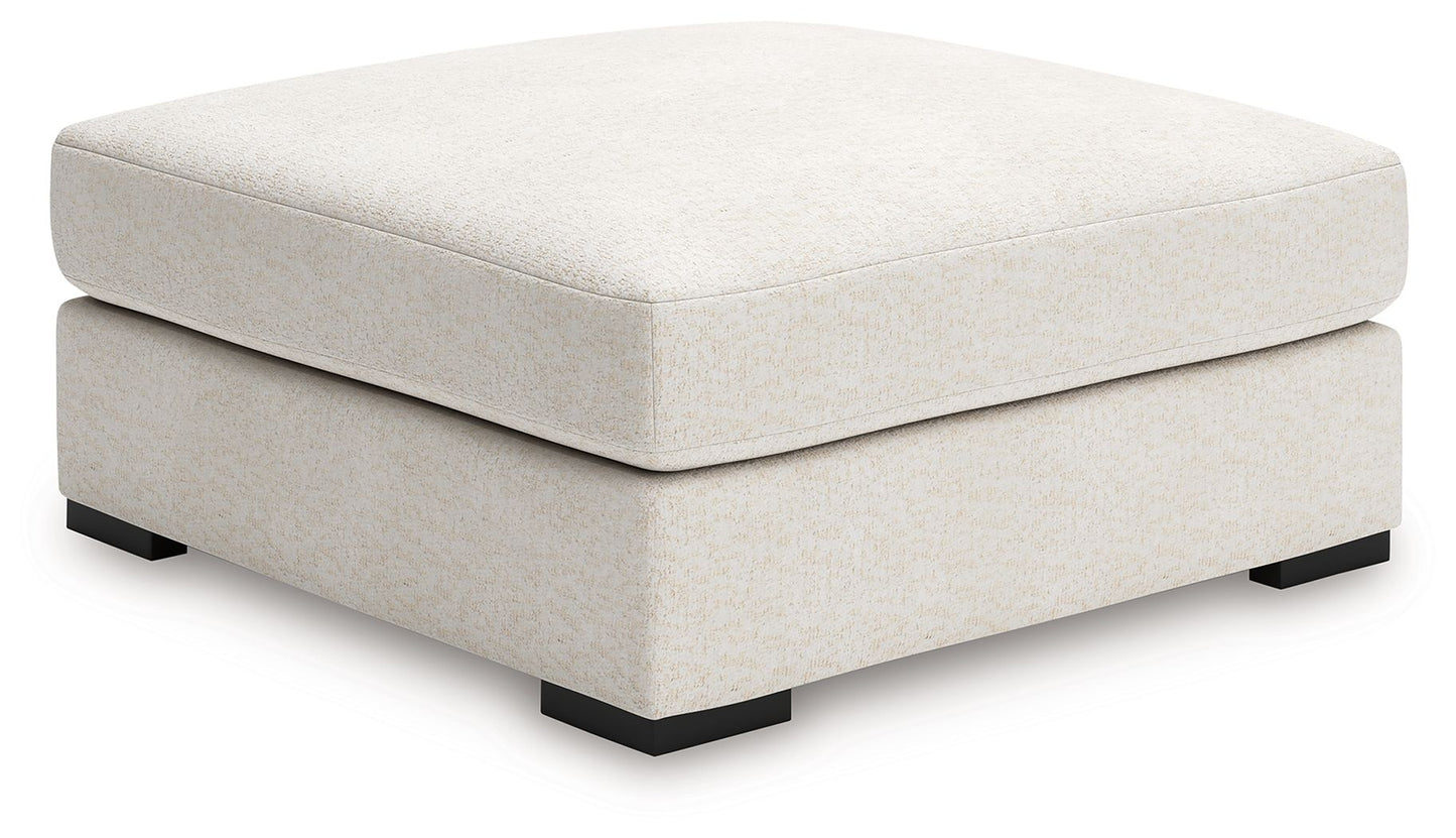 Donelson Creek - Oversized Accent Ottoman - Vanilla