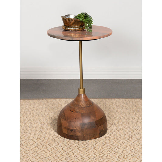 Emporia - Round Side Table - Peach