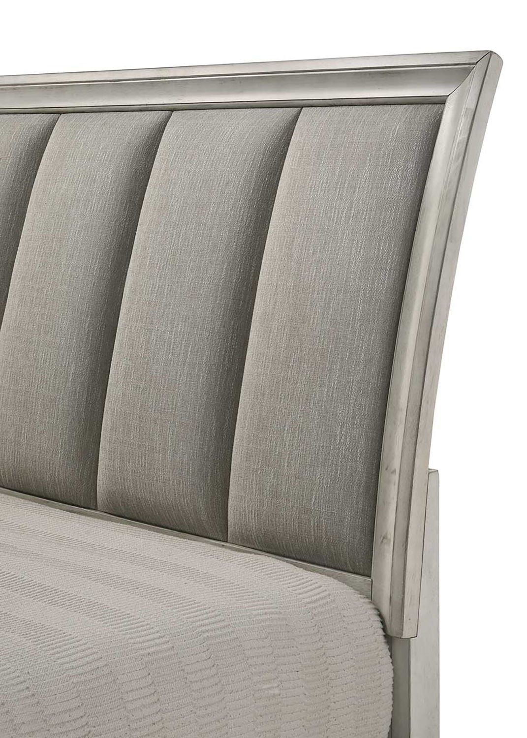 Jaymes - King 5 Piece Bedroom Set - White Mist