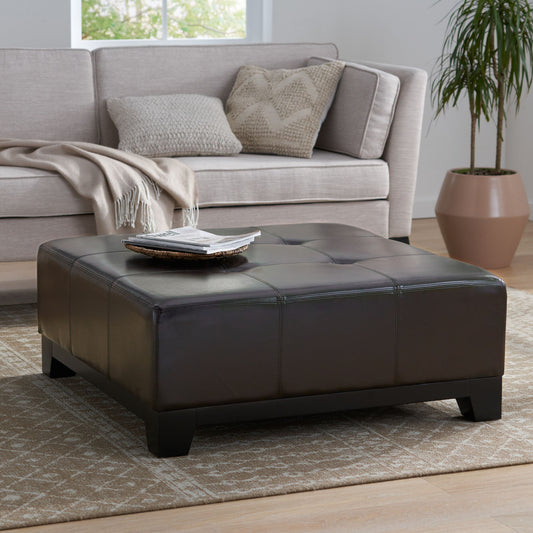 Darlington - Ottoman Coffee Table - Espresso Brown