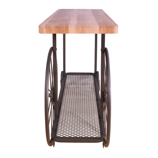 Francie - Sofa Table - Oak & Antique Gray