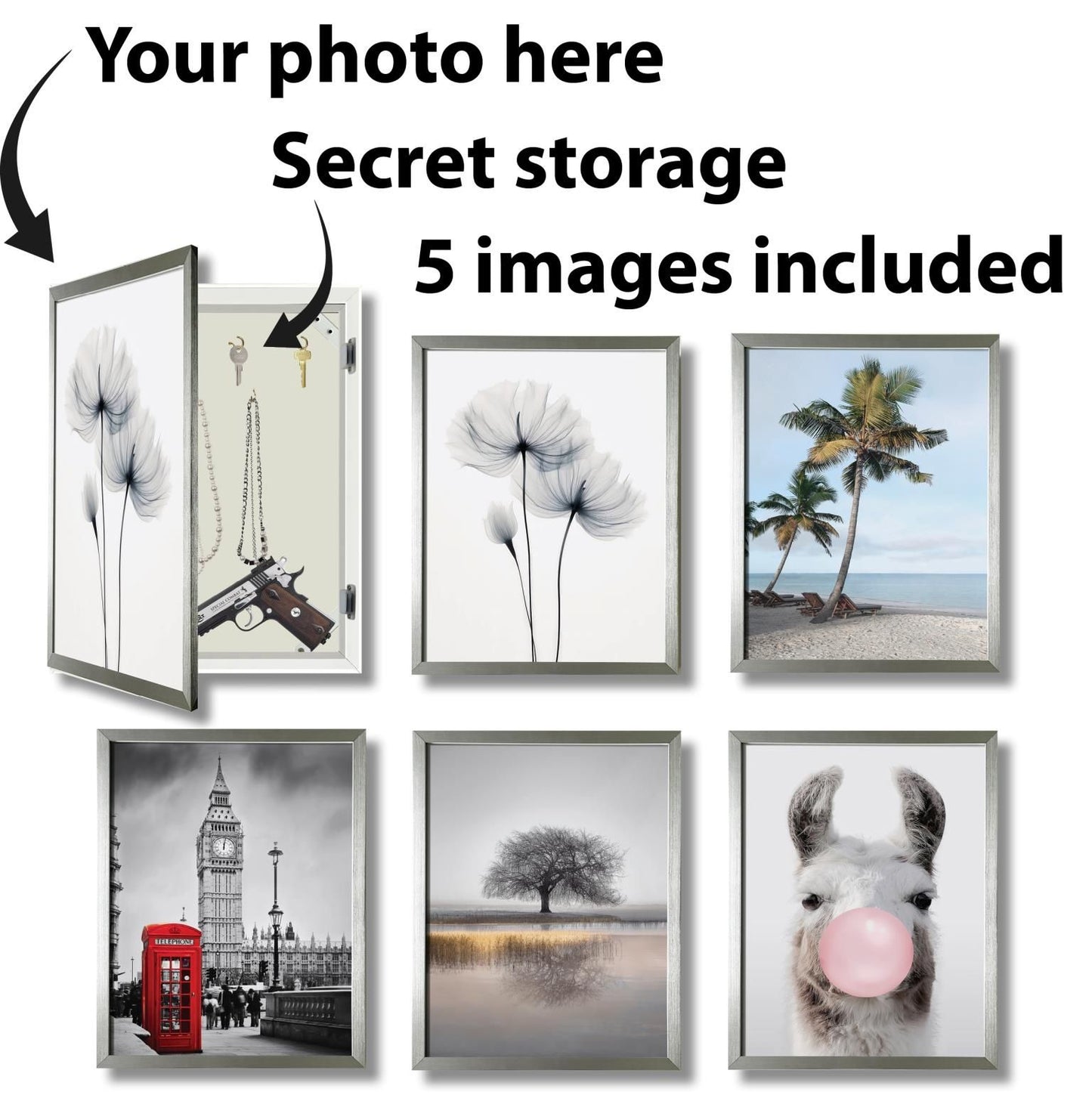 Whimsical Keepsake - 17" x 21" Framed Wall Art