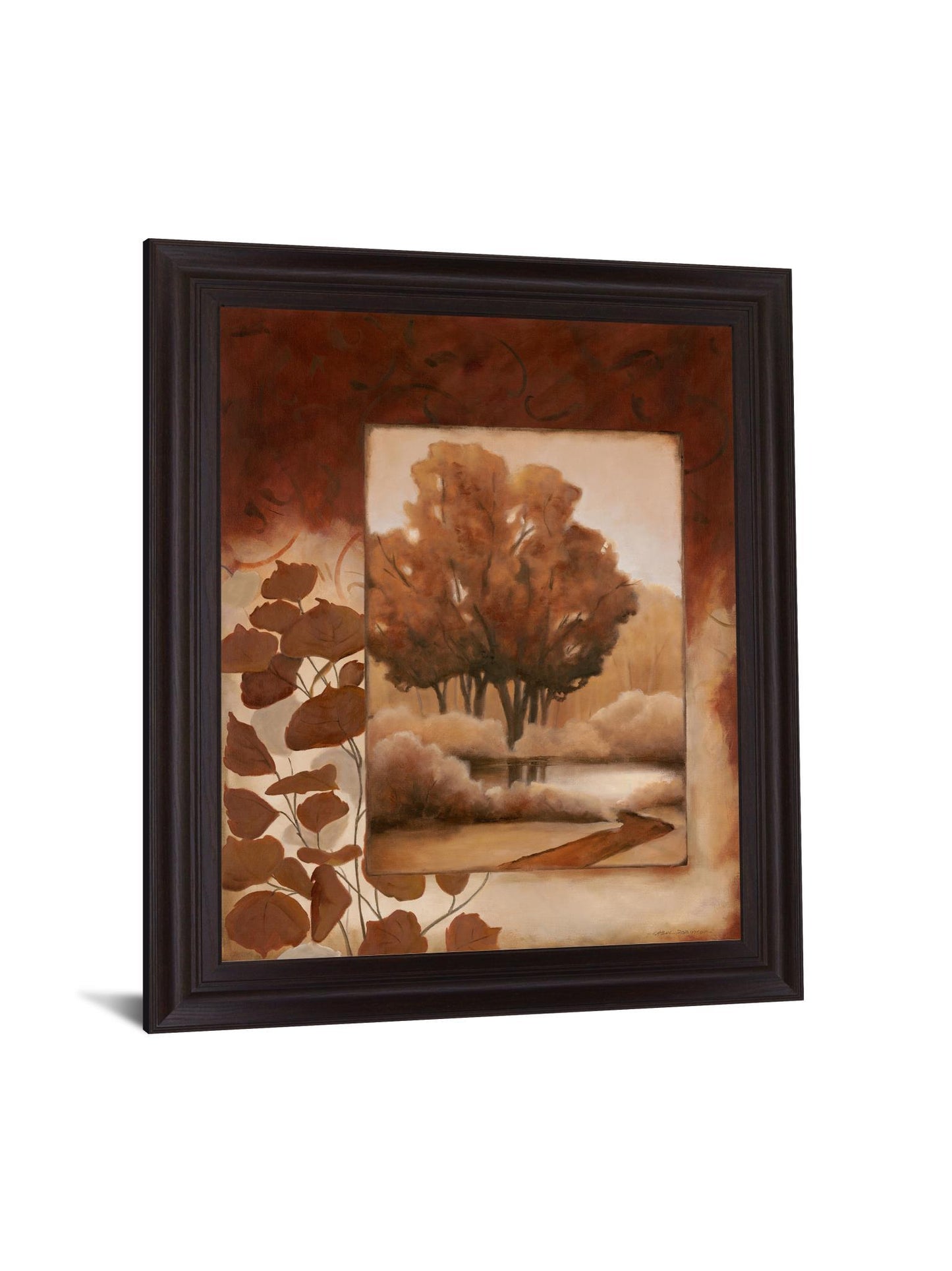 Copper Serenity - 28" x 34" Framed Wall Art