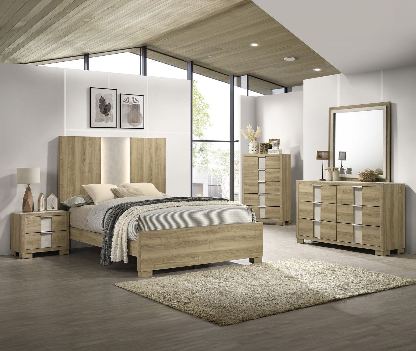 Rangley - King Bed - Driftwood