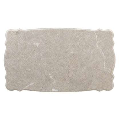 Miliani - Coffee Table With Marble Top - Natural Marble Top & Antique Bronze