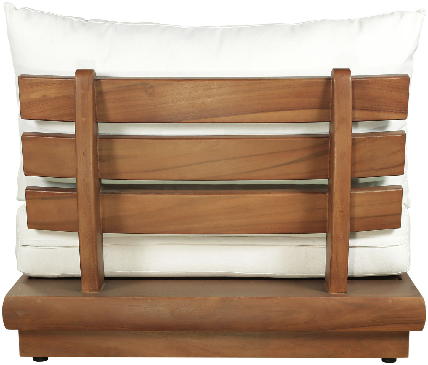 Mirella - Water Resistant Fabric Upholstered Outdoor Patio Modular Armless Chair