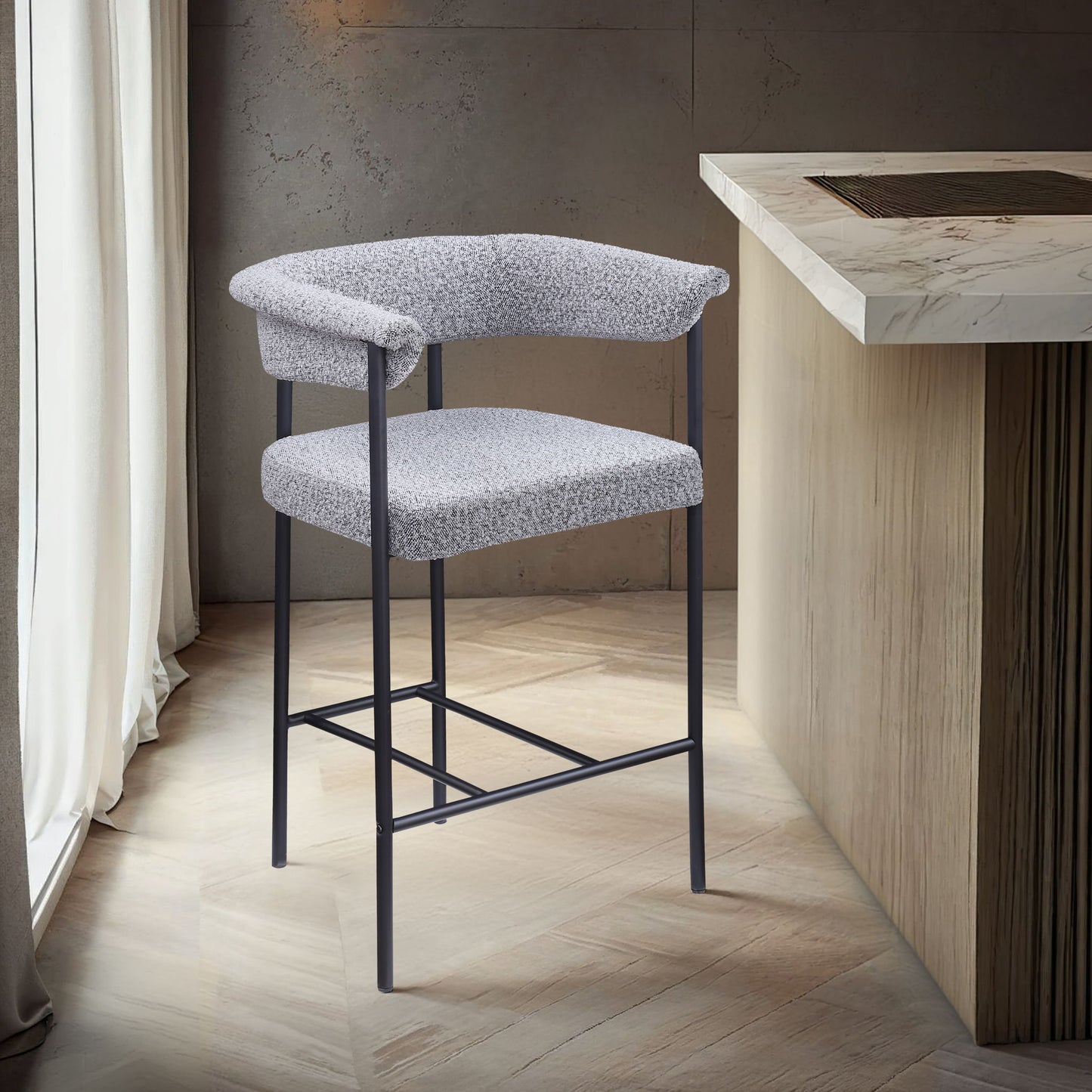 Malin - Boucle Counter Stool (Set of 2)