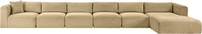 Shaggy - 6 Piece Modular Sectional With Chaise