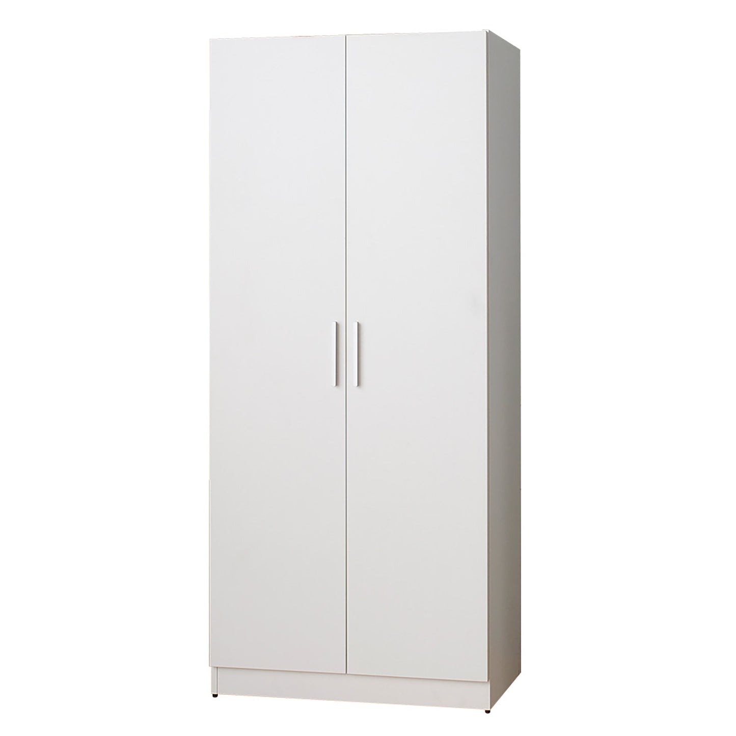 Viviane - Closet With Hanging Bars And 5 Shelves - White