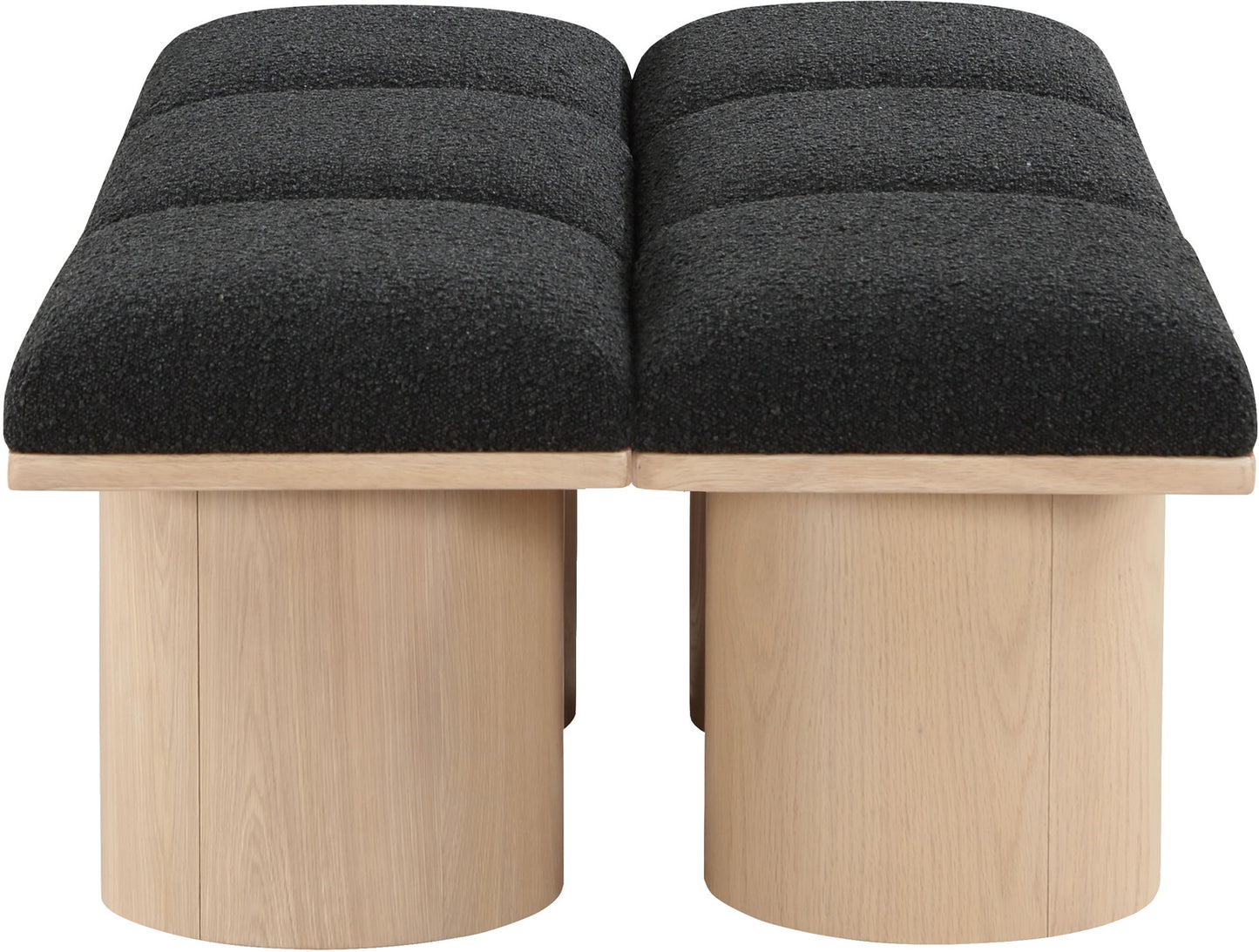 Pavilion - 6 Piece Modular Bench With Natural Base