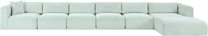 Shaggy - 6 Piece Modular Sectional With Chaise