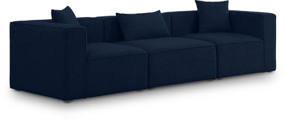 Cube - Linen Modular 3 Seat Sofa