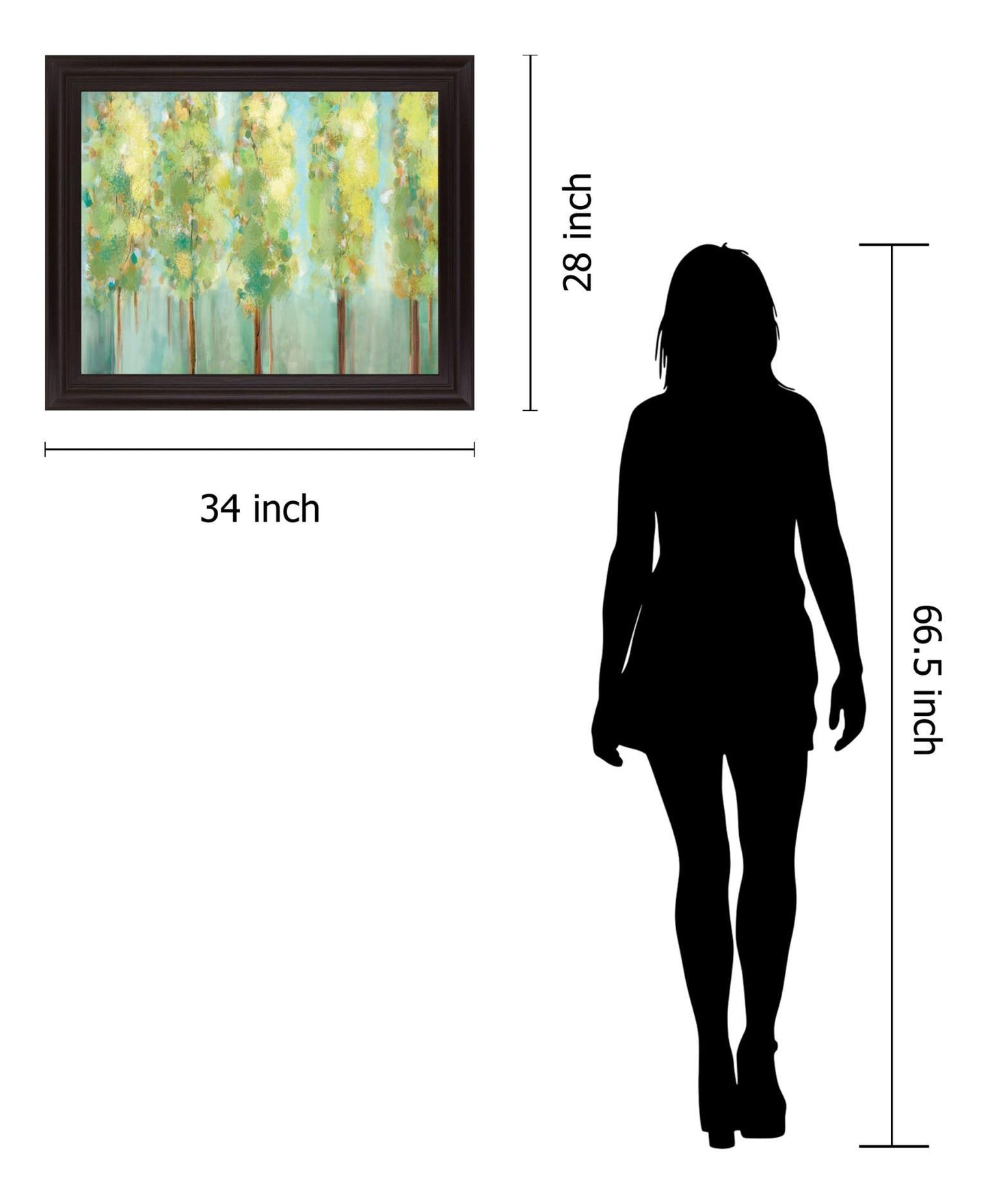 Turnwood - 28" x 34" Framed Wall Art