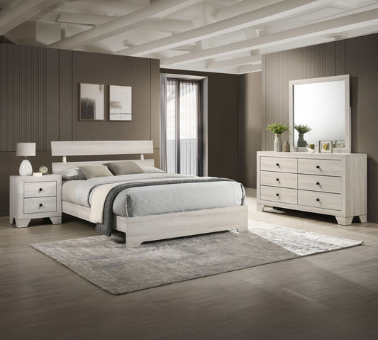Atticus - King 4 Piece Bedroom Set - White