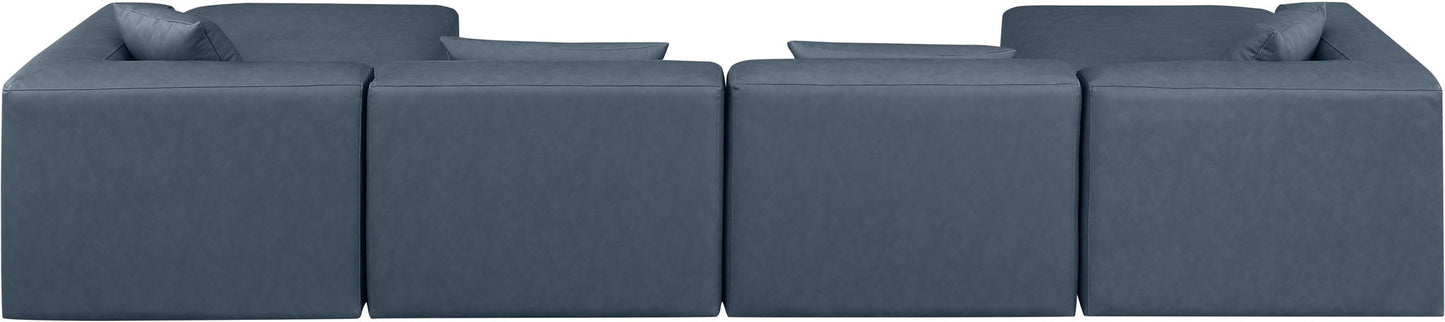 Cube - 6 Piece Modular Double Chaise Sectional