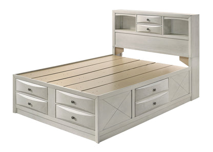 Emily - Queen 5 Piece Bedroom Set - White