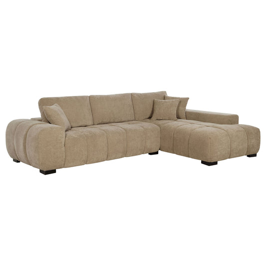 Plather - Sectional Chaise Sofa
