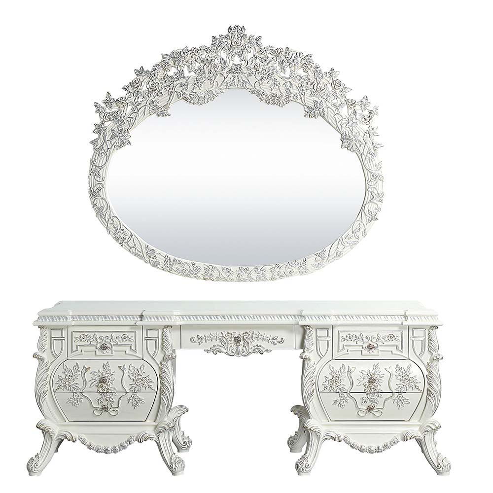 Vanaheim - Vanity Desk - Antique White