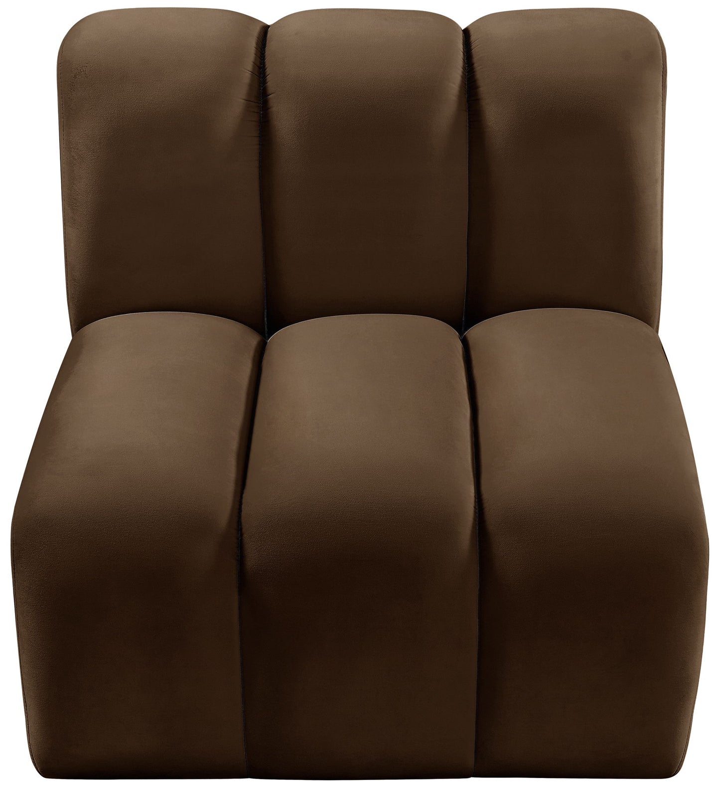 Arc - Velvet Straight Chair