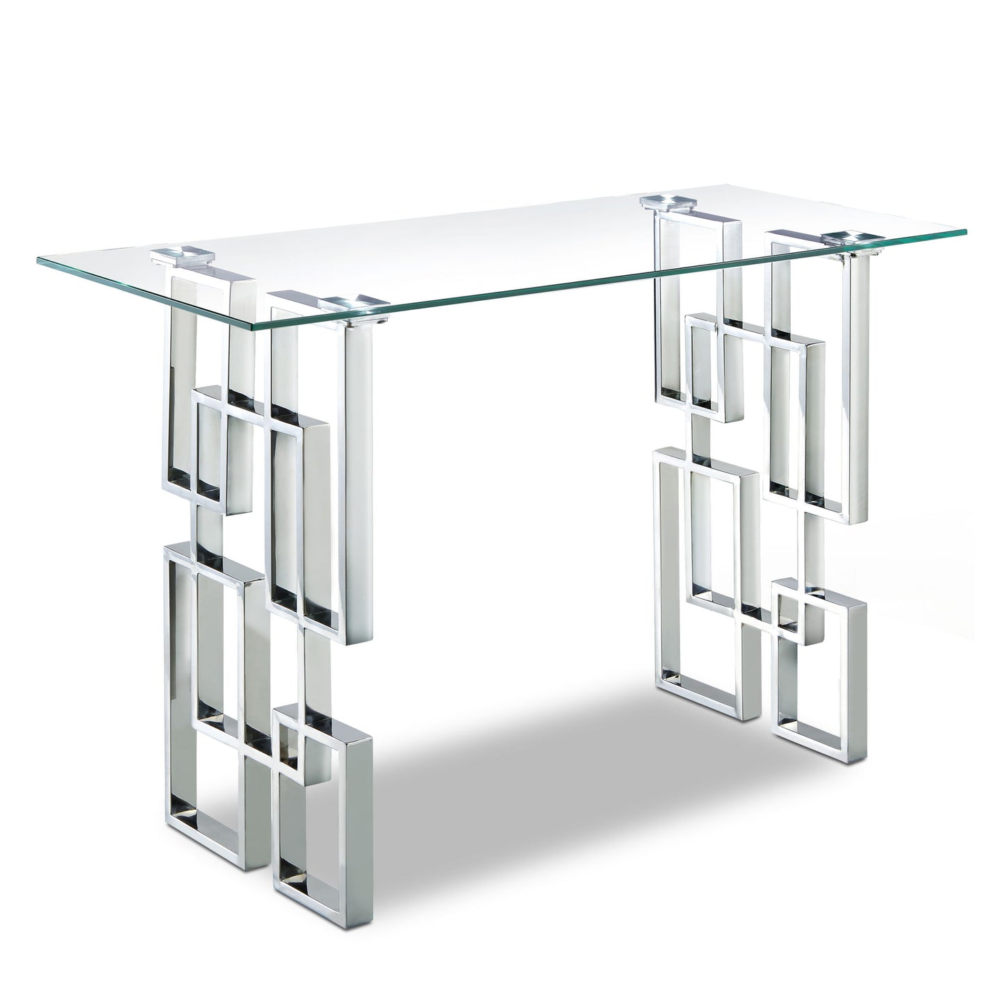 Alexis - Console Table - Pearl Silver