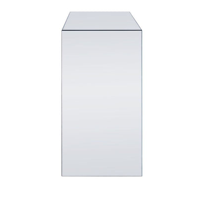 Noralie - 32" Console Cabinet - Mirrored & Faux Diamonds