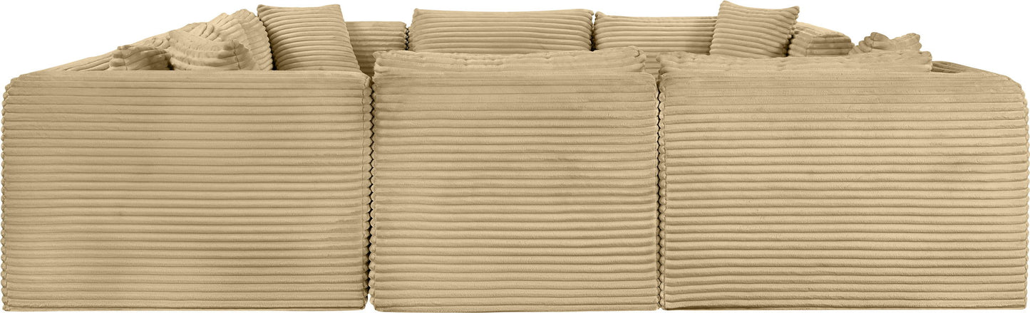 Shaggy - 8 Piece Modular U-Shaped Sectional