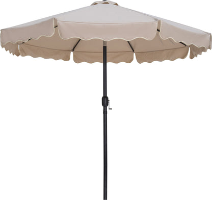 Amalfi - Patio Umbrella - Black Base / Black Pole