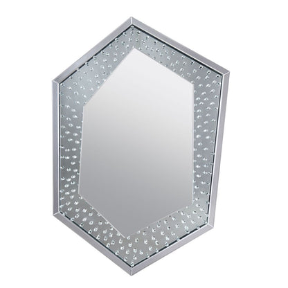 Nysa - Accent Mirror - Mirrored & Faux Crystals