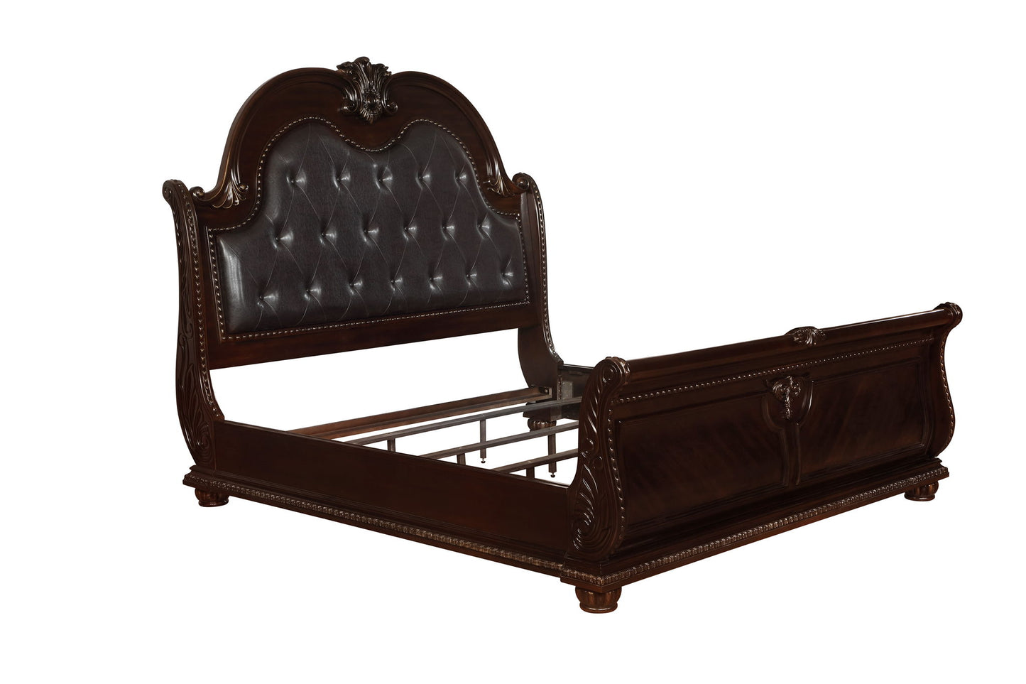 Stanley - California King Bed - Cherry