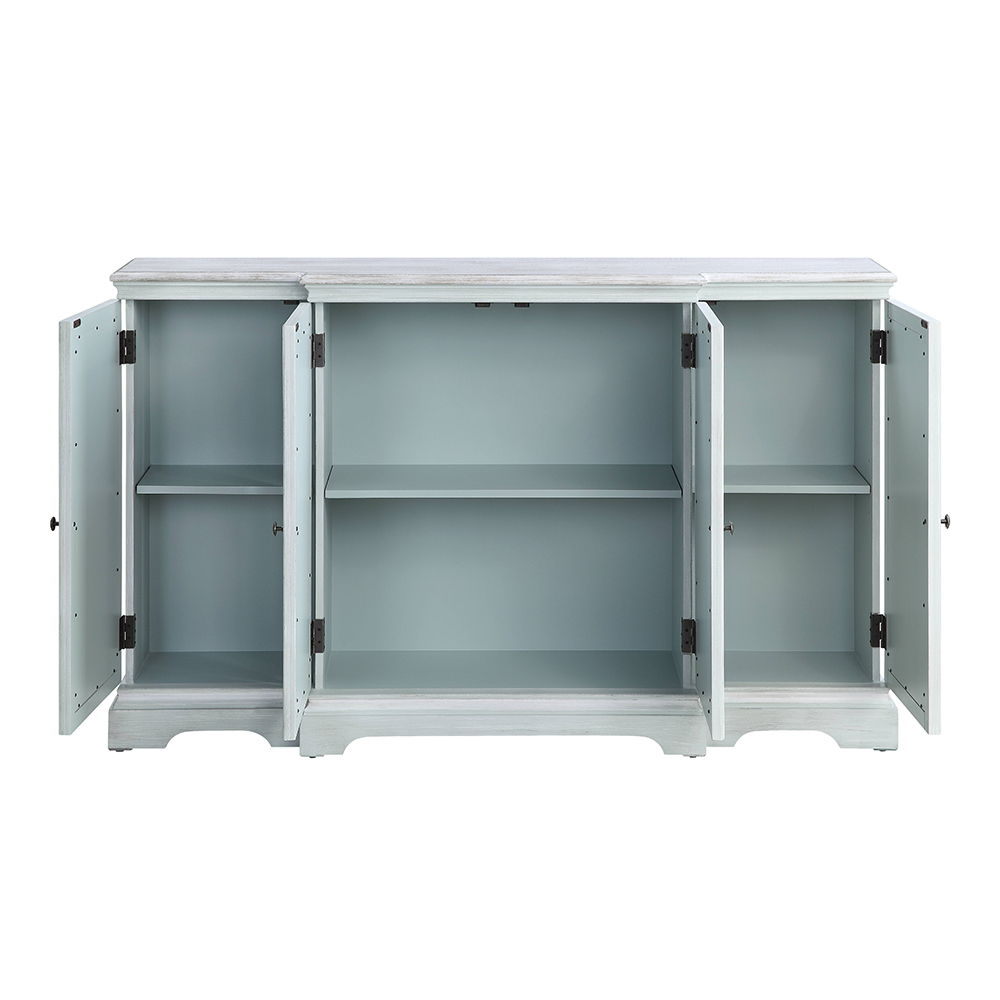 Adelle - Console Cabinet - Light Teal
