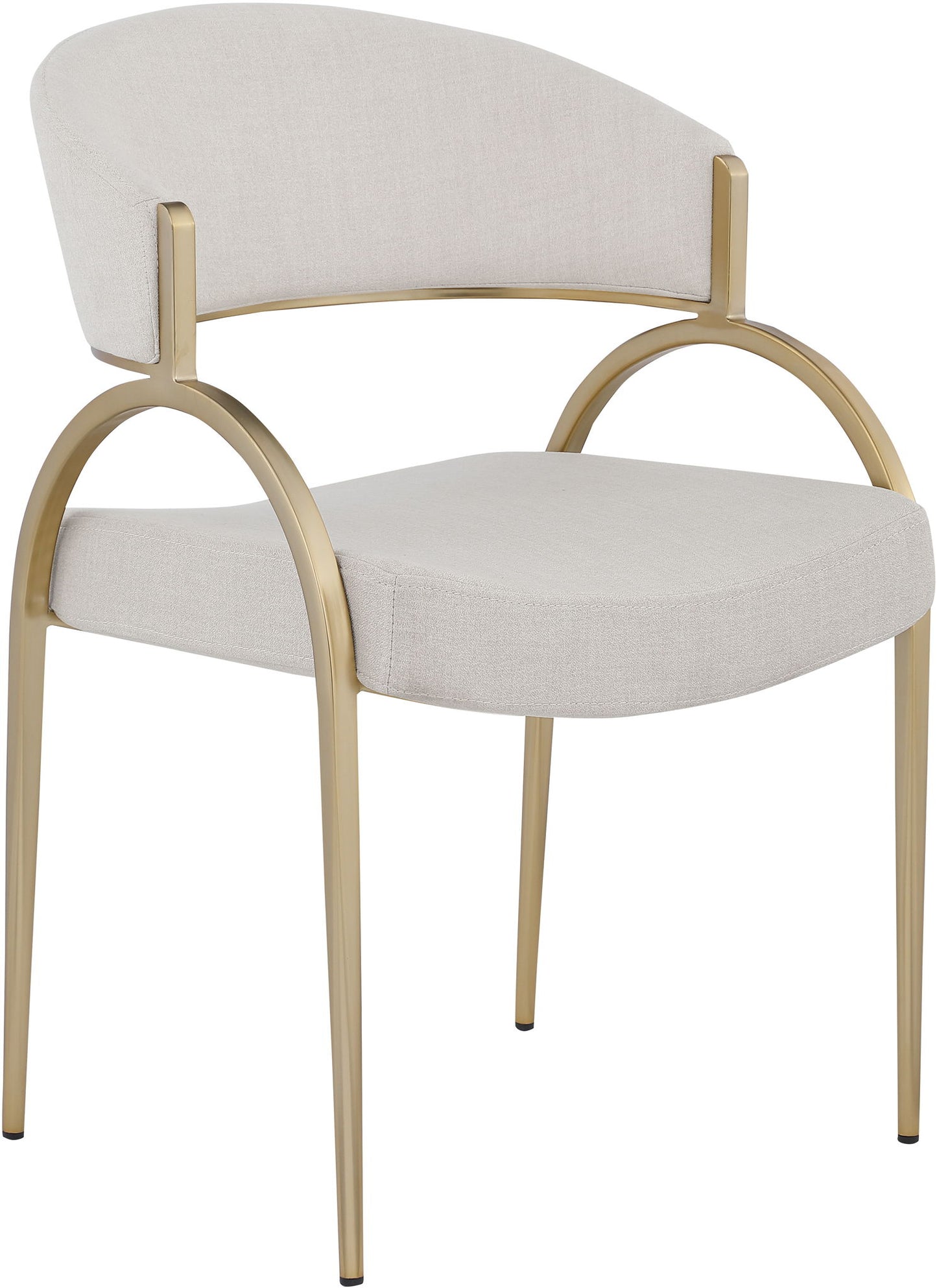 Privet - Dining Chair (Set of 2) - Gold Base