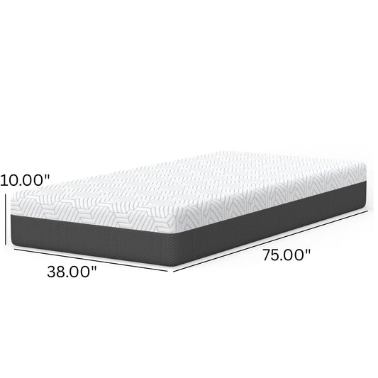 Pur Chill - 10" Medium Firm Mattress With Phase Change Cooling Fabric