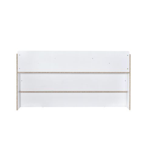 Perse - Queen Bed With Storage - White