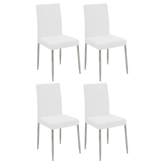 Houseman - Upholstered Dining Side Chair (Set of 4) - White